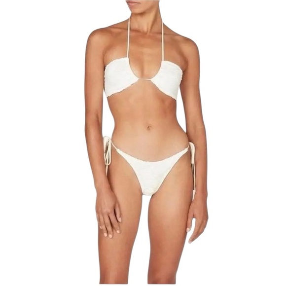 Triangl coconut terry cloth bathing suit set - Picture 1 of 15